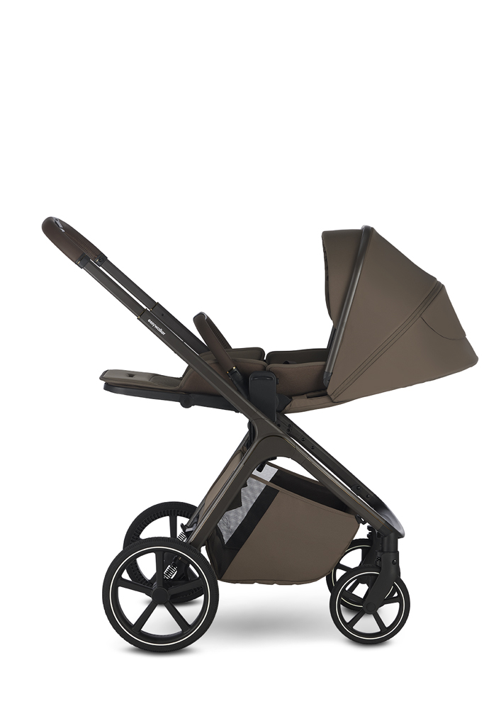 EASYWALKER Set kočík 4v1 Zoey Go Chestnut Brown + CBX Aton B2 i-Size + CYBEX Base One