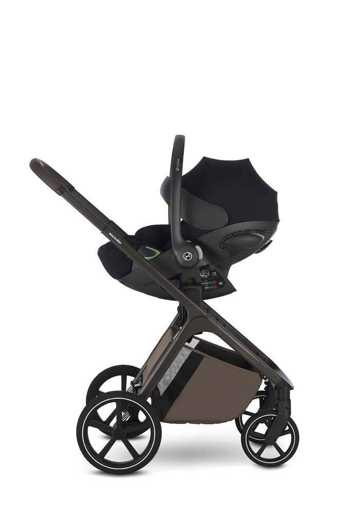 EASYWALKER Set kočík 4v1 Zoey Go Chestnut Brown + CBX Aton B2 i-Size + CYBEX Base One