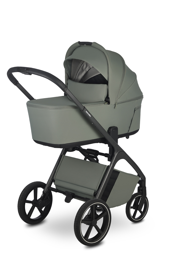 EASYWALKER Set kočík 4v1 Zoey Go Mineral Green + CBX Aton B2 i-Size + CYBEX Base One