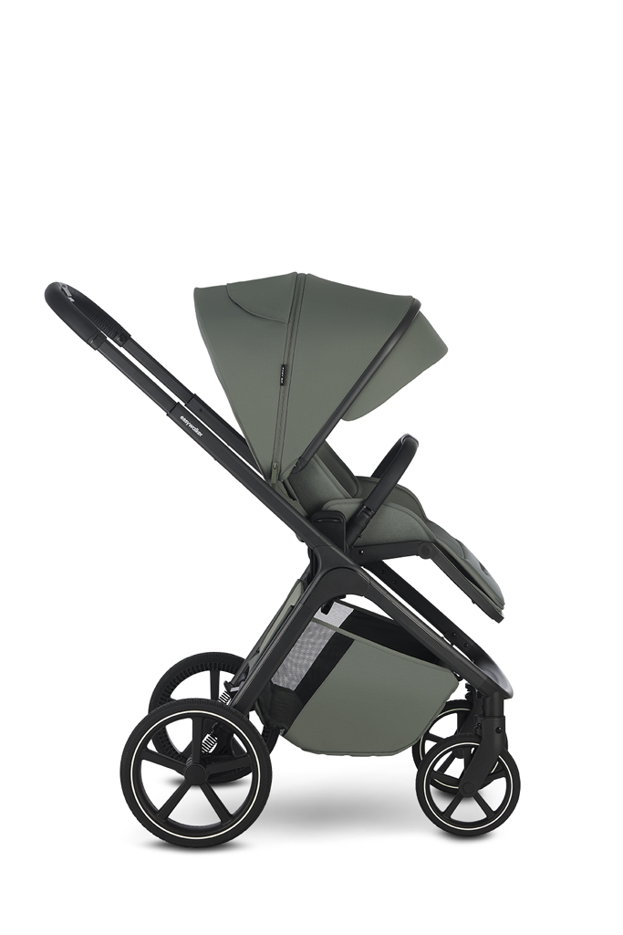 EASYWALKER Set kočík 4v1 Zoey Go Mineral Green + CBX Aton B2 i-Size + CYBEX Base One