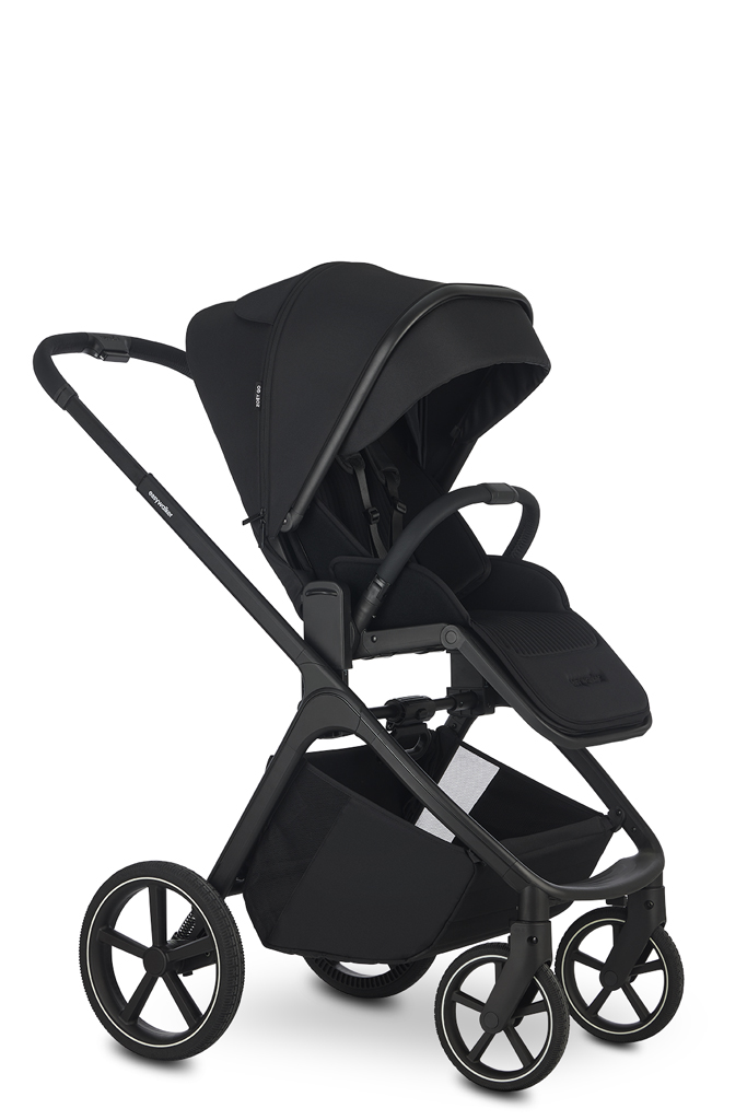 EASYWALKER Set kočík 4v1 Zoey Go Pure Black + CBX Aton B2 i-Size + CYBEX Base One