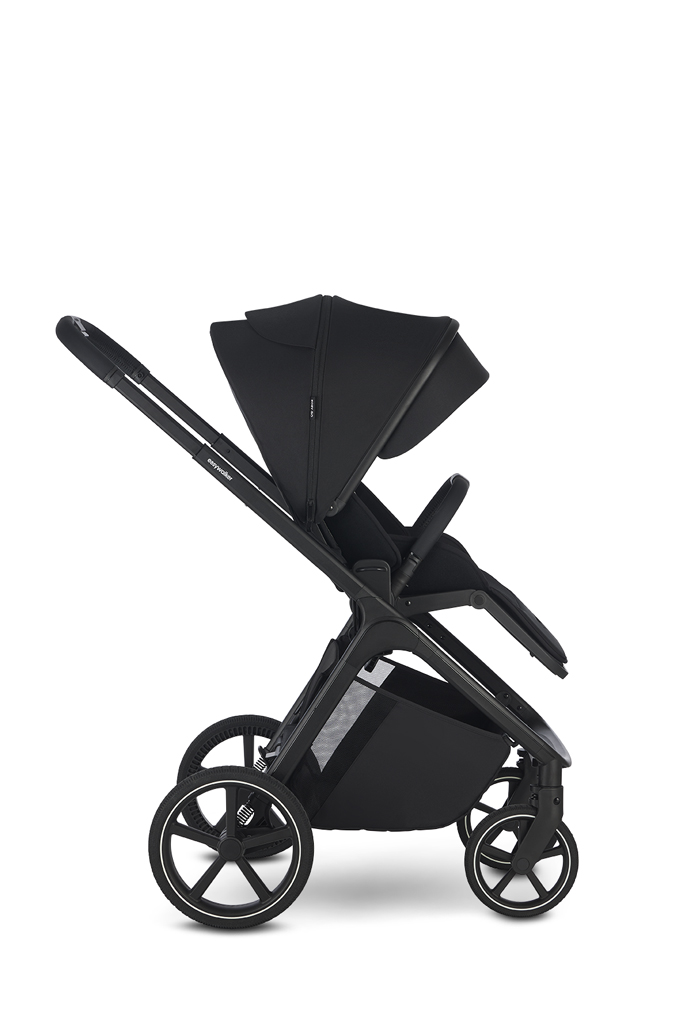 EASYWALKER Set kočík 4v1 Zoey Go Pure Black + CBX Aton B2 i-Size + CYBEX Base One