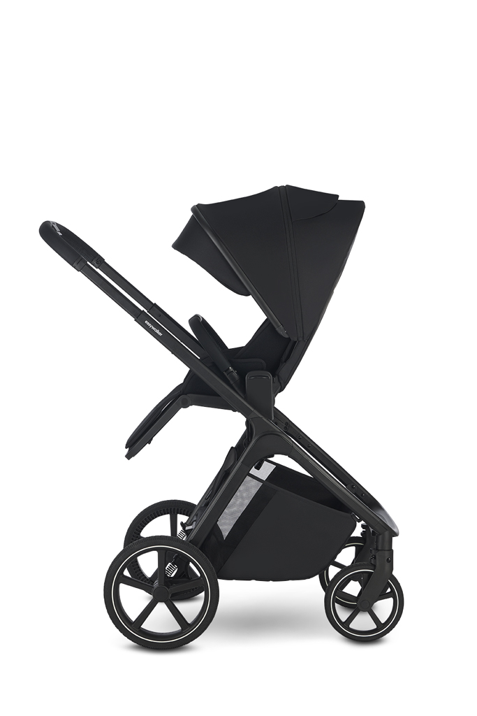 EASYWALKER Set kočík 4v1 Zoey Go Pure Black + CBX Aton B2 i-Size + CYBEX Base One