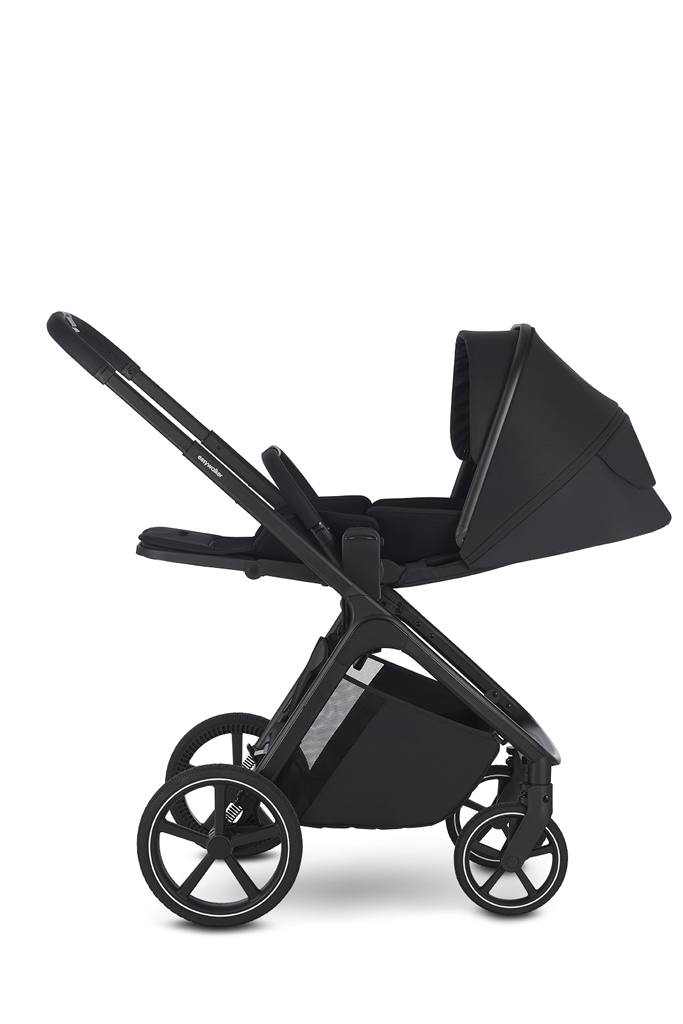 EASYWALKER Set kočík 4v1 Zoey Go Pure Black + CBX Aton B2 i-Size + CYBEX Base One