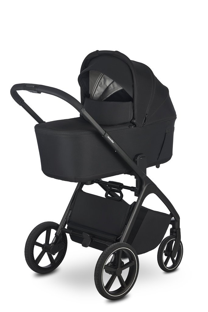 EASYWALKER Set kočík 4v1 Zoey Go Pure Black + CBX Aton B2 i-Size + CYBEX Base One