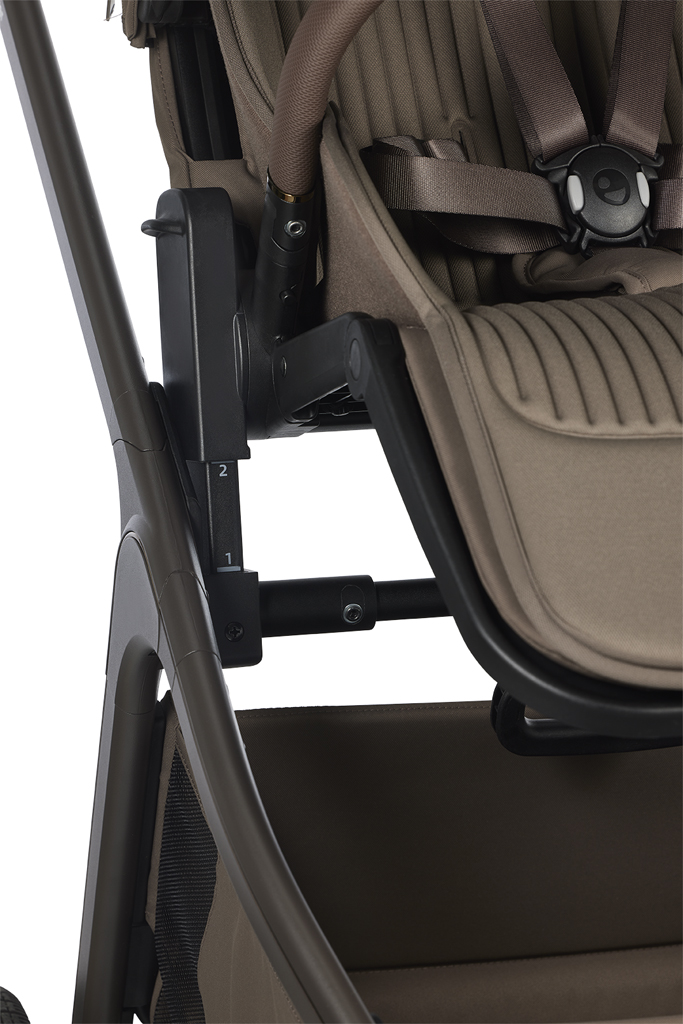 EASYWALKER Set kočík 4v1 Zoey Go Pure Black + CBX Aton B2 i-Size + CYBEX Base One