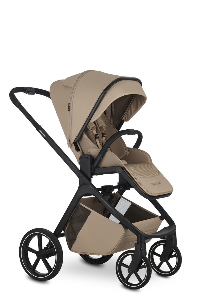 EASYWALKER Set kočík 4v1 Zoey Go Sand Taupe + CBX Aton B2 i-Size + CYBEX Base One