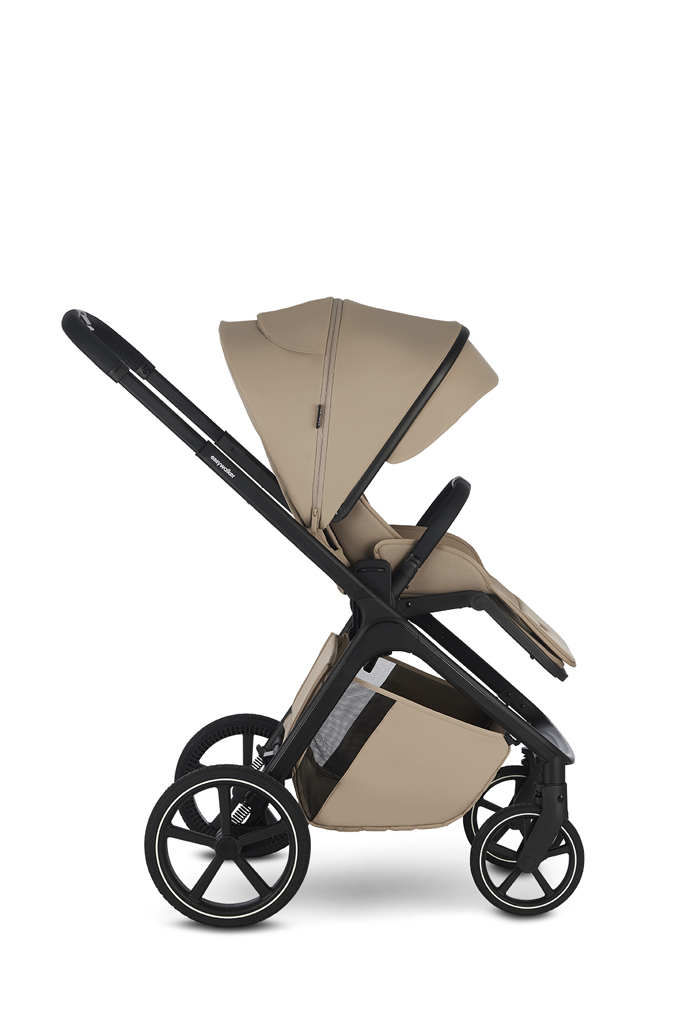 EASYWALKER Set kočík 4v1 Zoey Go Sand Taupe + CBX Aton B2 i-Size + CYBEX Base One