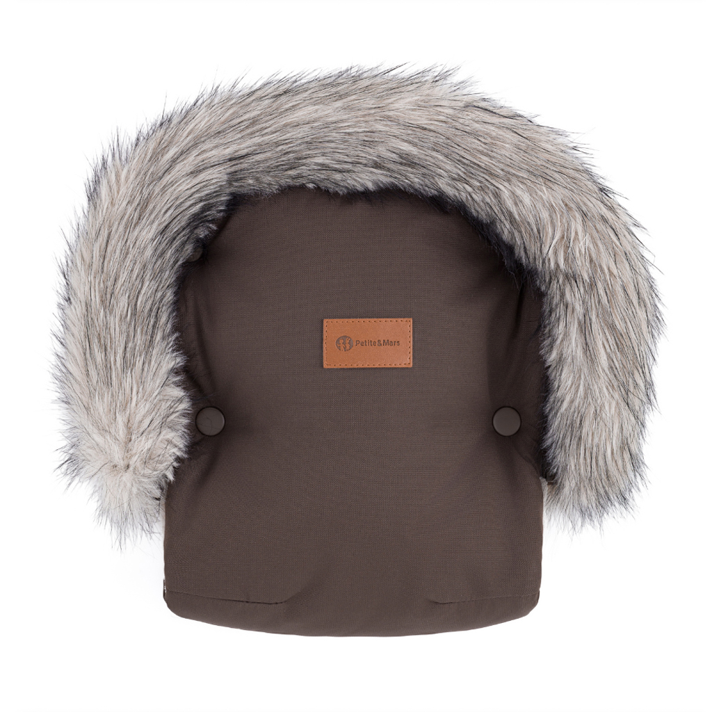 PETITE&MARS Rukávník / rukavice Furry Rich Brown