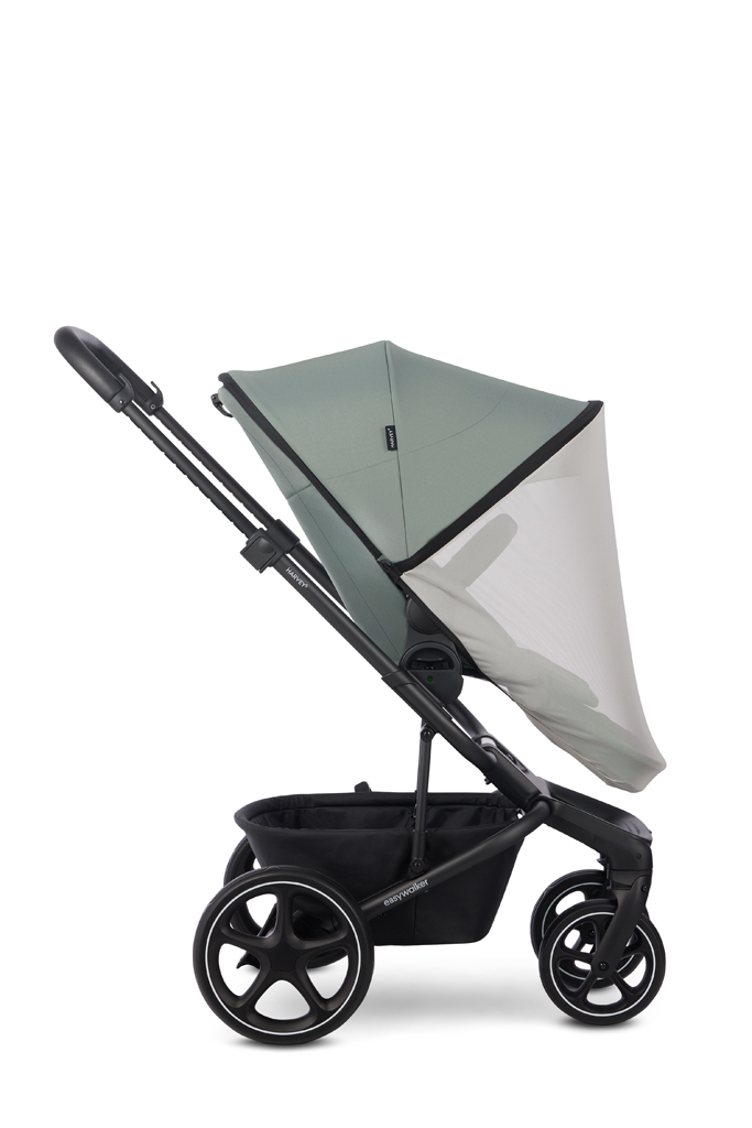 EASYWALKER Kočík kombinovaný Harvey⁵ Midnight Black XXL RWS