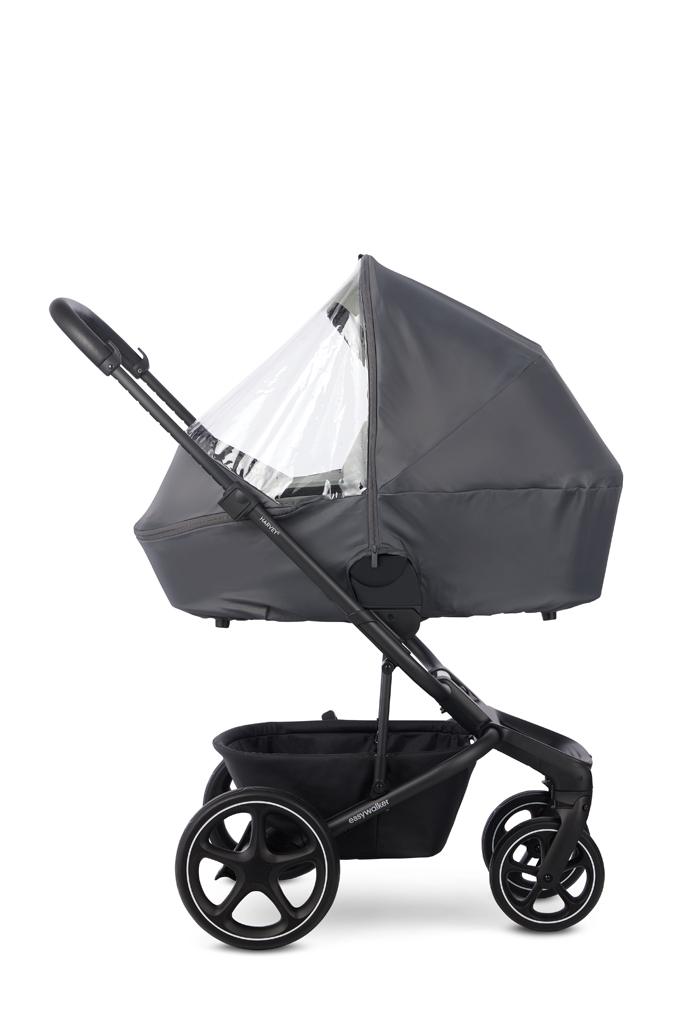 EASYWALKER Kočík kombinovaný Harvey⁵ Midnight Black XXL RWS