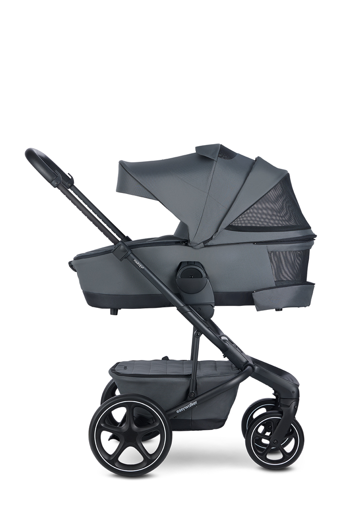 EASYWALKER Kočík kombinovaný Harvey⁵ Premium 2v1 Mineral Grey LITE RWS
