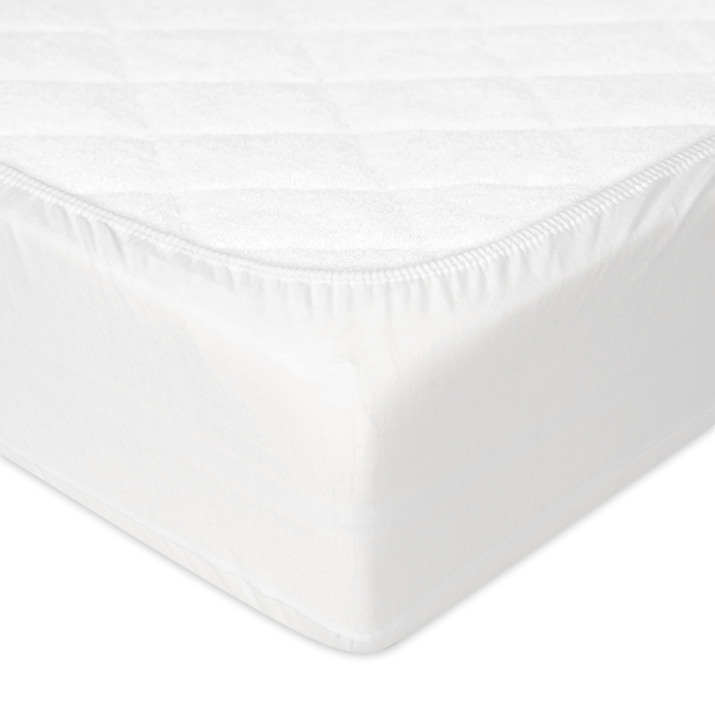 BABYMATEX Plachta nepromokavá napínacia Bamboo 60x120cm biela