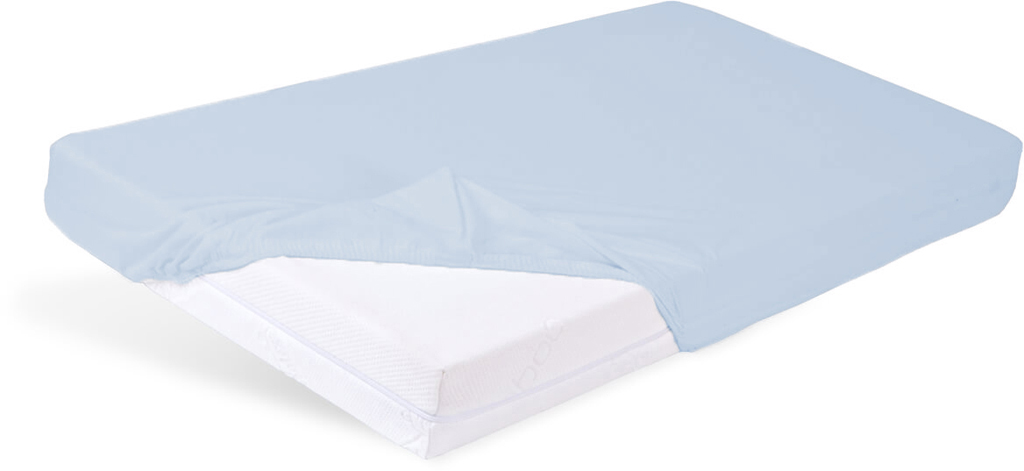 BABYMATEX Plachta nepromokavá napínacia Bamboo 60x120cm modrá