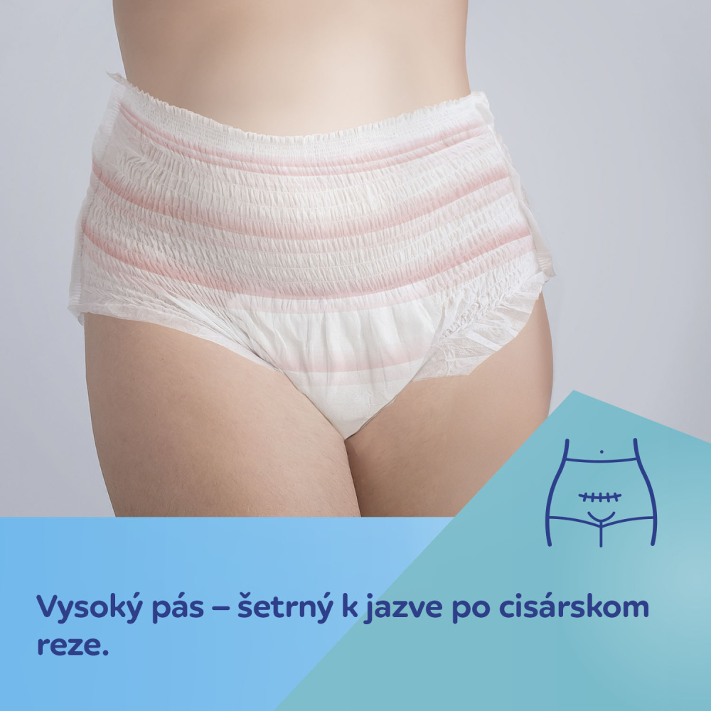 CANPOL BABIES Nohavičky jednorazové popôrodné s vnútornou vložkou L/XL 2v1 5ks