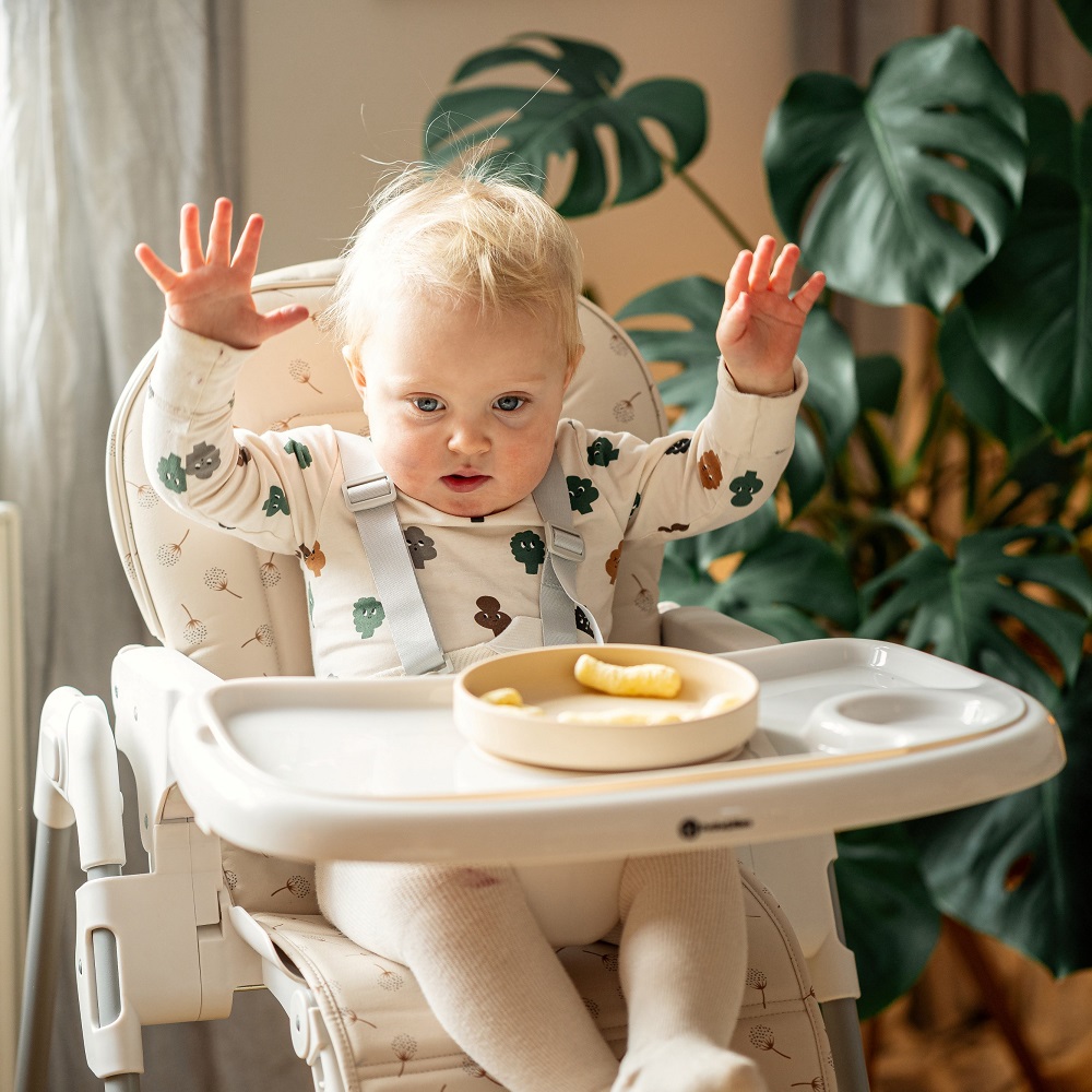 PETITE&amp;MARS Stolička jedálenská Gusto Complete Beige Dandelions