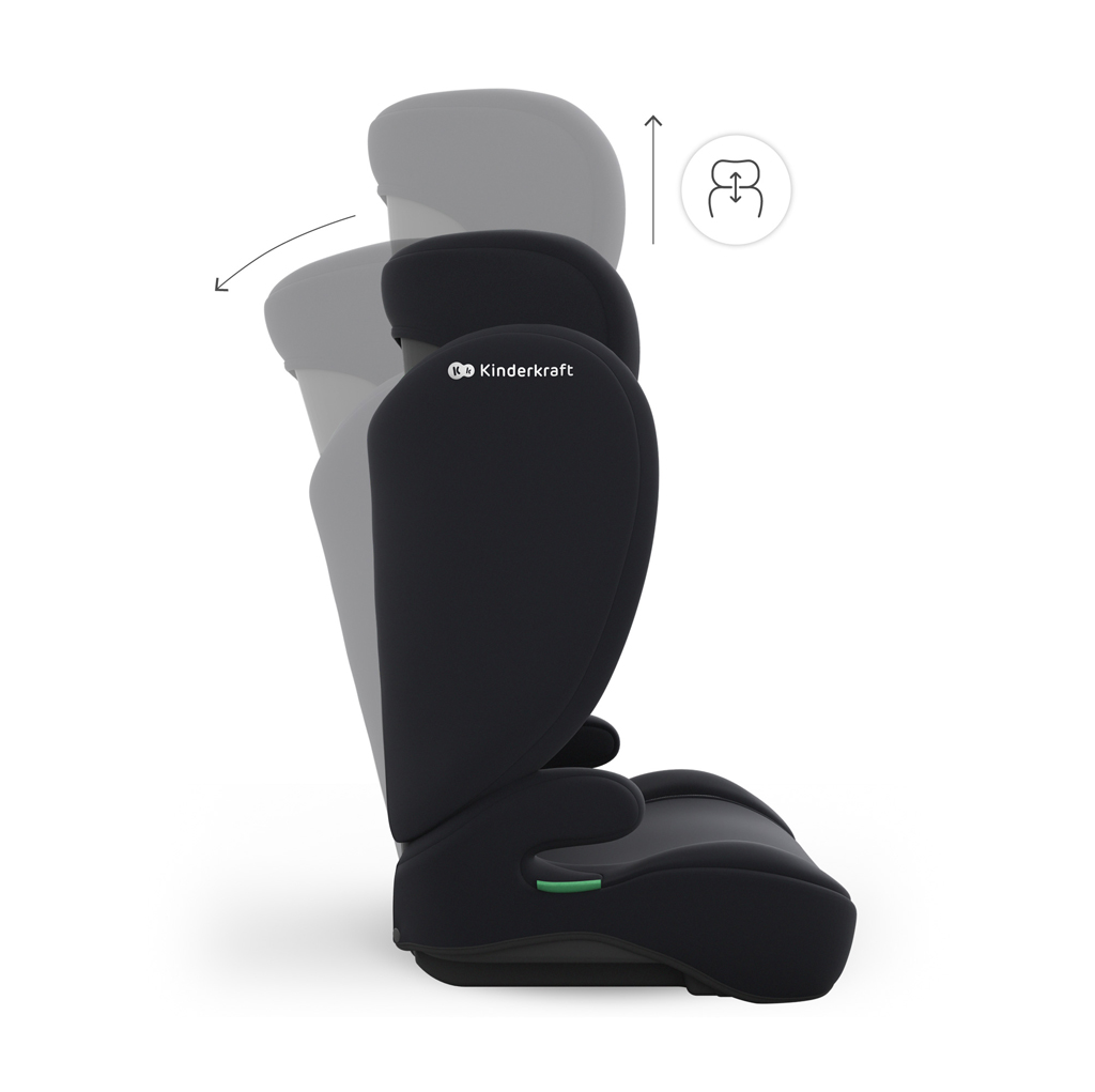 KINDERKRAFT Autosedačka i-Spark 2 Plus i-Size (100-150 cm) Black
