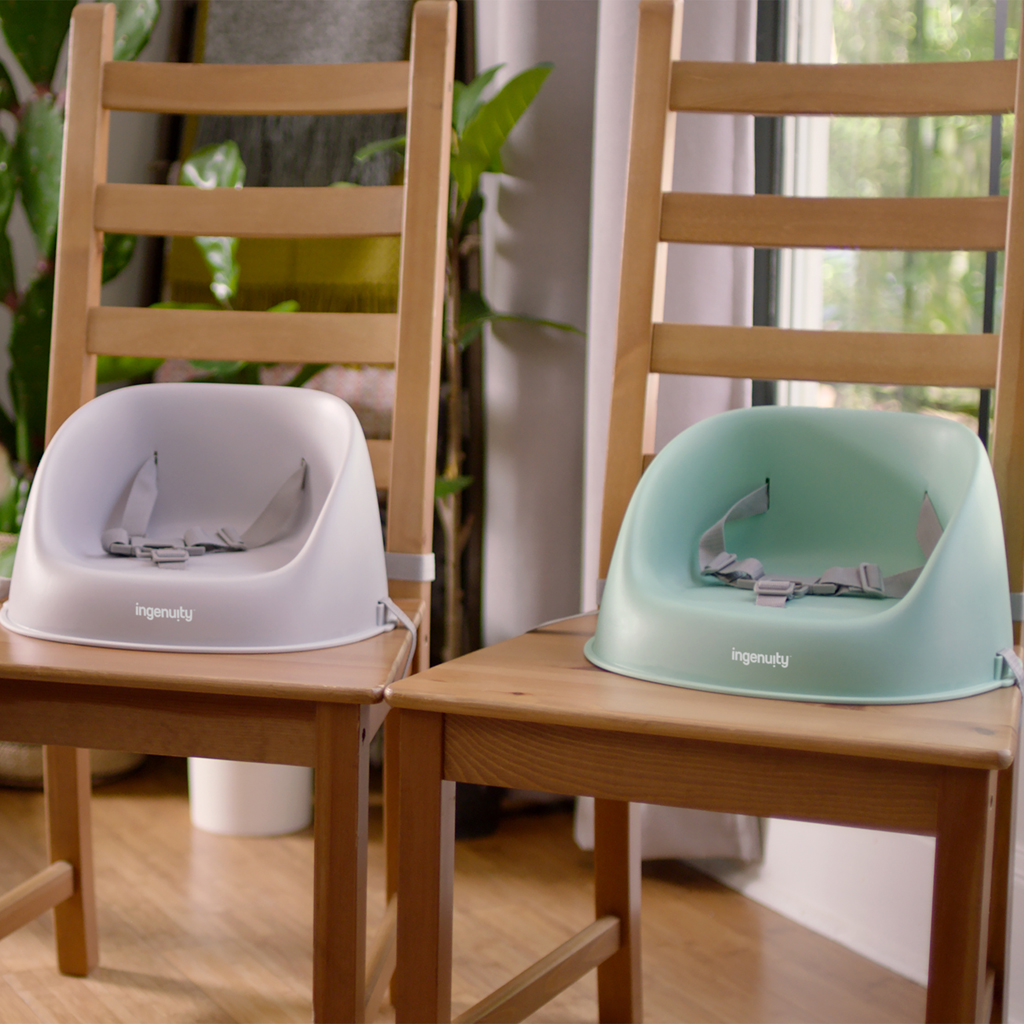 INGENUITY Jedálenská stolička na stoličku My Spot™ Teal 6m+, do 15kg