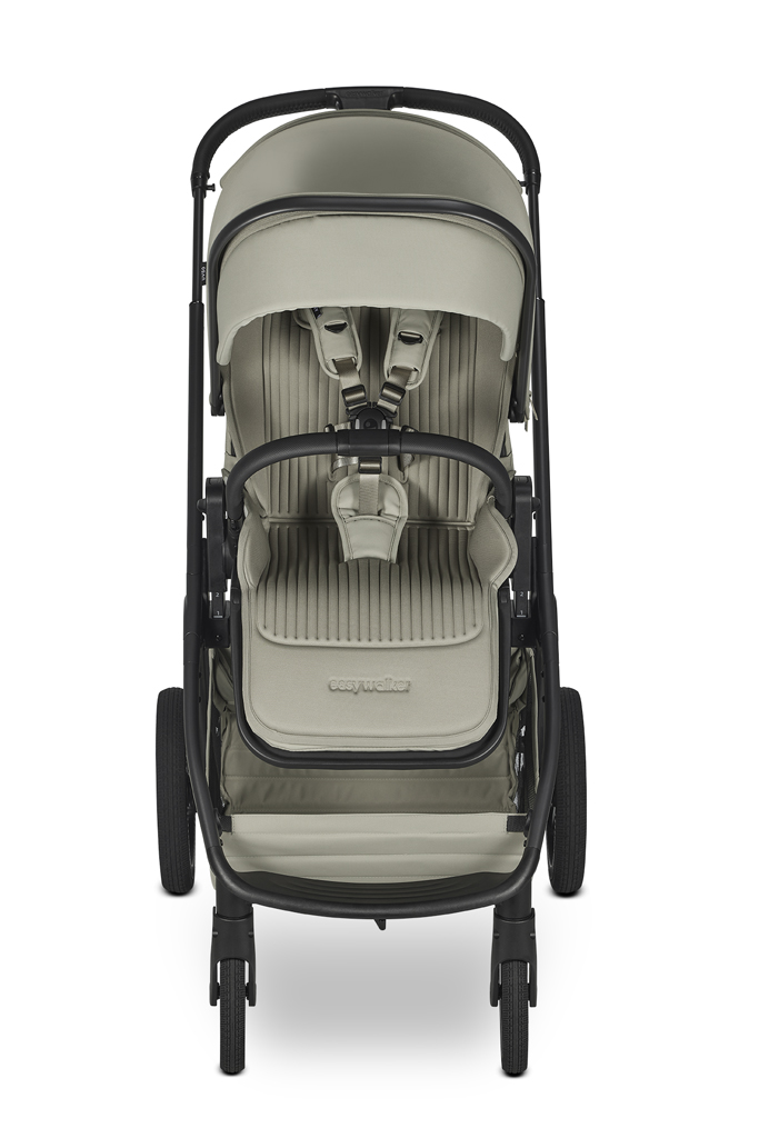 EASYWALKER Kočík kombinovaný Zoey Sage Green + CBX By CYBEX Aton B2 i-Size + základňa