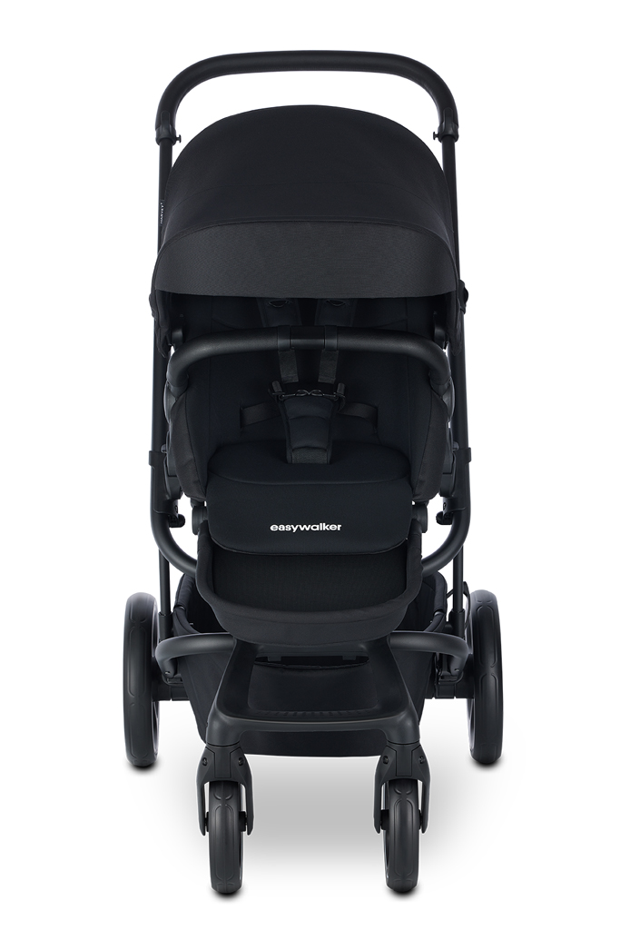 EASYWALKER SET Kočík 4v1 Harvey⁵ 2v1 Midnight Black LITE RWS +CYBEX Aton B2 i-Size,základňa