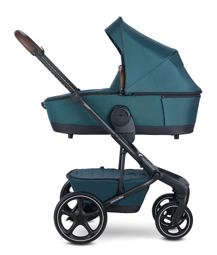 EASYWALKER SET Kočík 4v1 Harvey⁵ Premium 2v1 Jade Green LITE RWS + CYBEX Aton B2 i-Size + základňa
