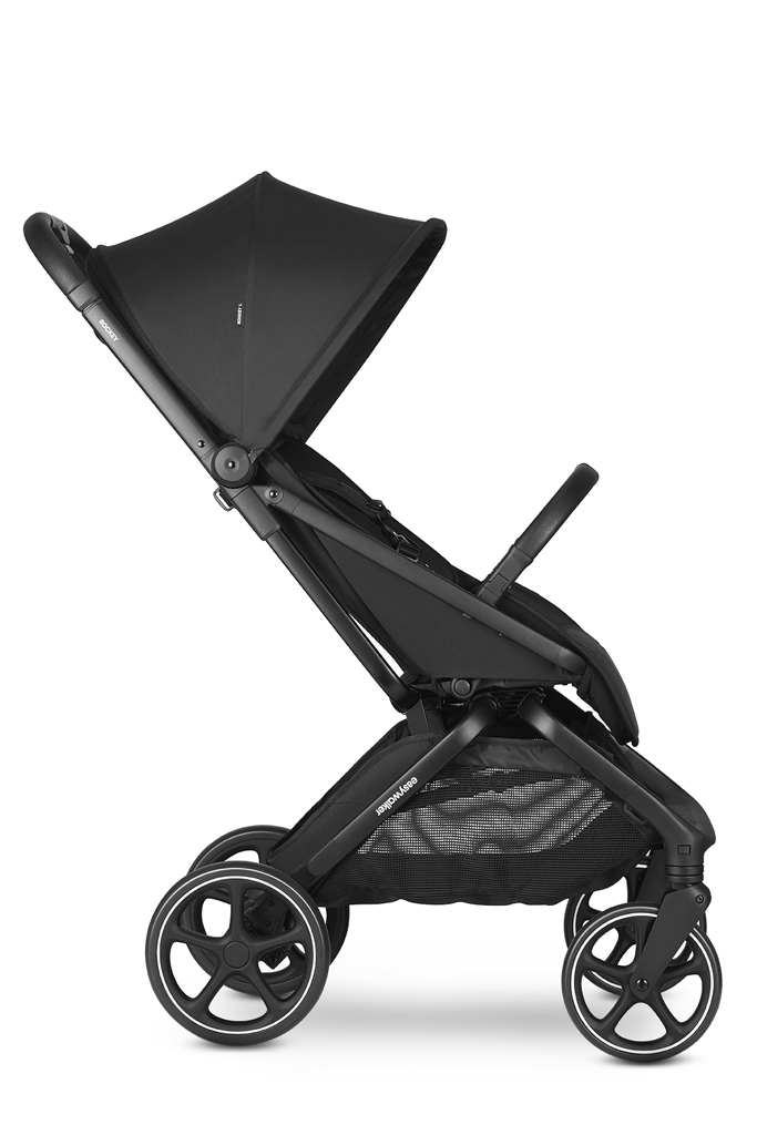 EASYWALKER SET Kočík kombinovaný 4v1 Rockey L Pure Black + CYBEX Aton B2 i-Size + základňa