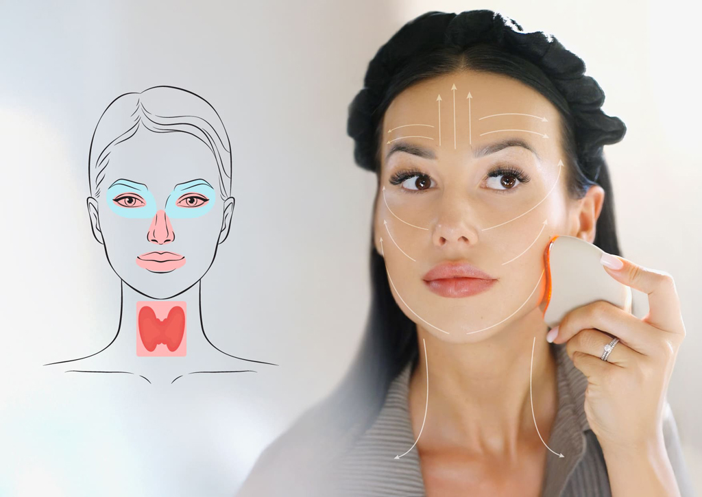 NENO Beauty Liftingový masážny prístroj 5 v 1 na tvár a krk Auri