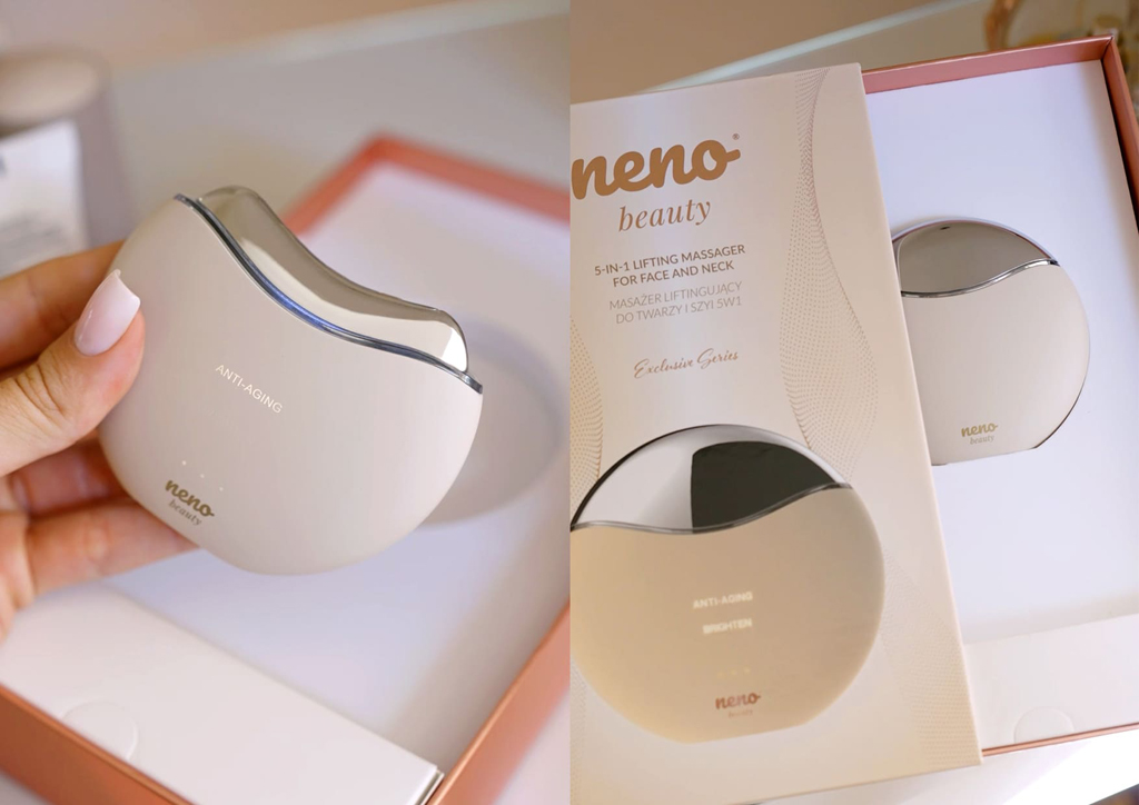NENO Beauty Liftingový masážny prístroj 5 v 1 na tvár a krk Auri