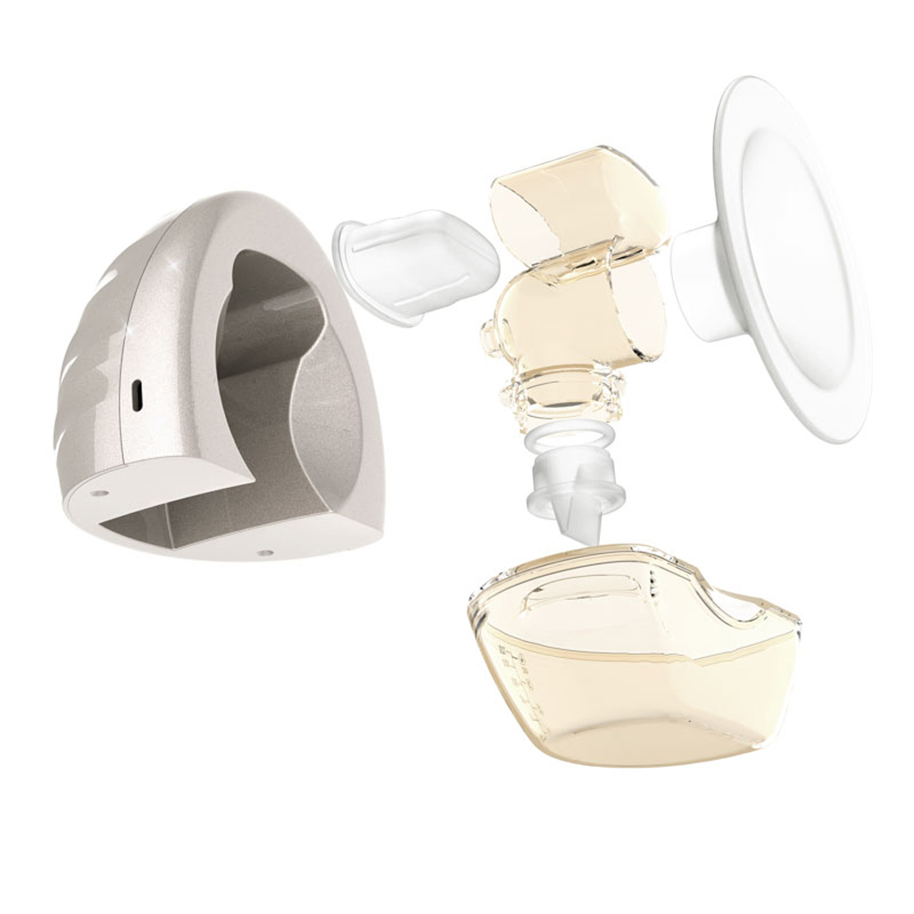 NENO Odsávačka mlieka Perla Duo bezdrôtová hands-free 3-fázová + CHICCO Vložky do podprsenky 30ks
