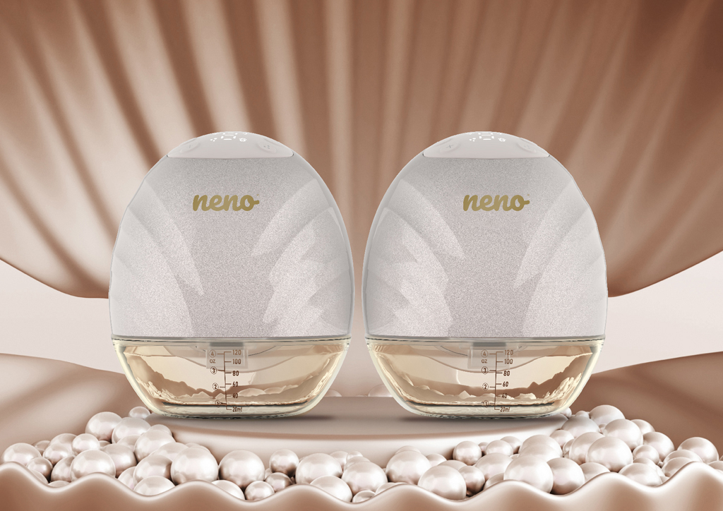 NENO Odsávačka mlieka Perla Duo bezdrôtová hands-free 3-fázová + CHICCO Vložky do podprsenky 30ks