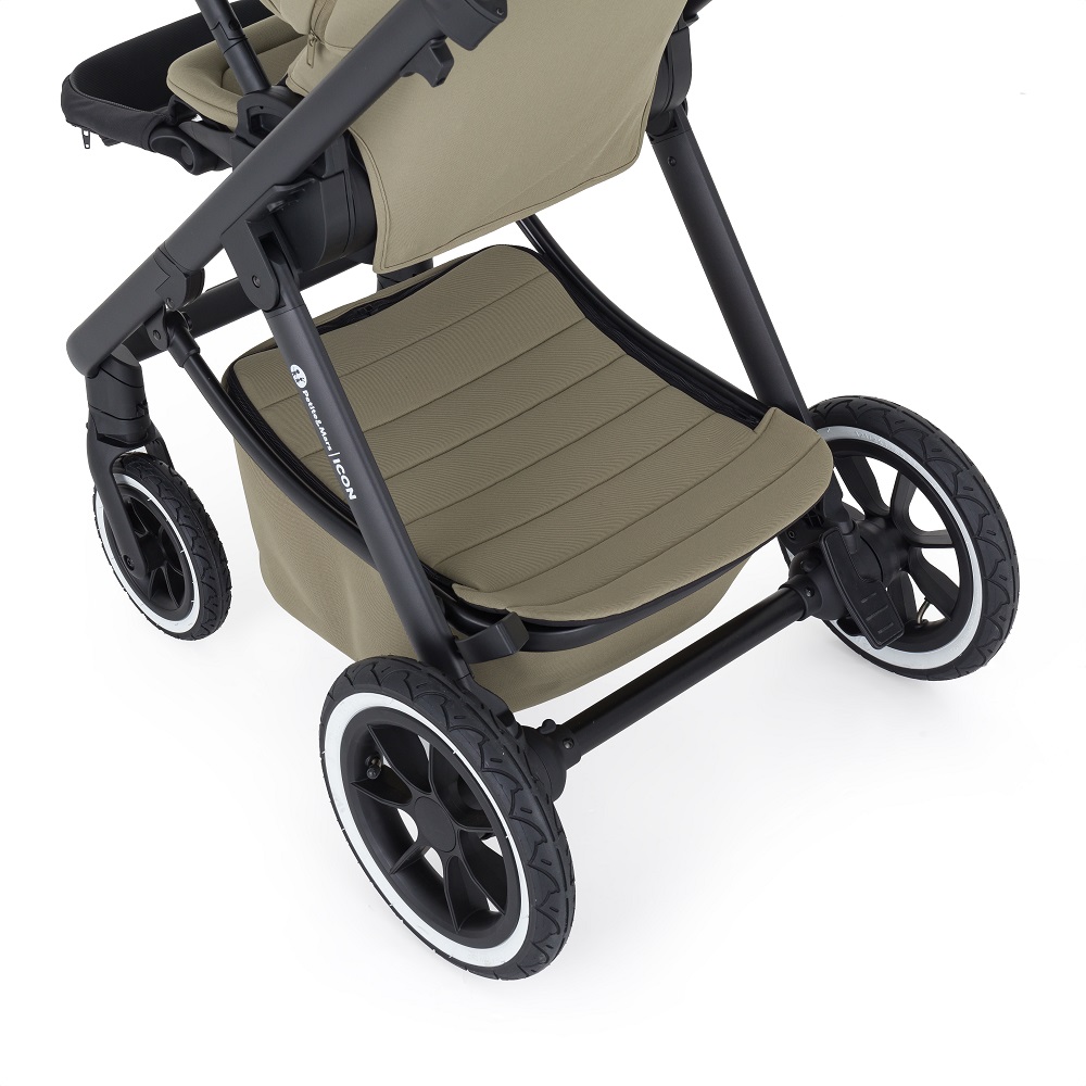 PETITE&amp;MARS SET Kočík 4v1 ICON Mossy Green LITE AIR + CBX By CYBEX Aton B2 i-Size