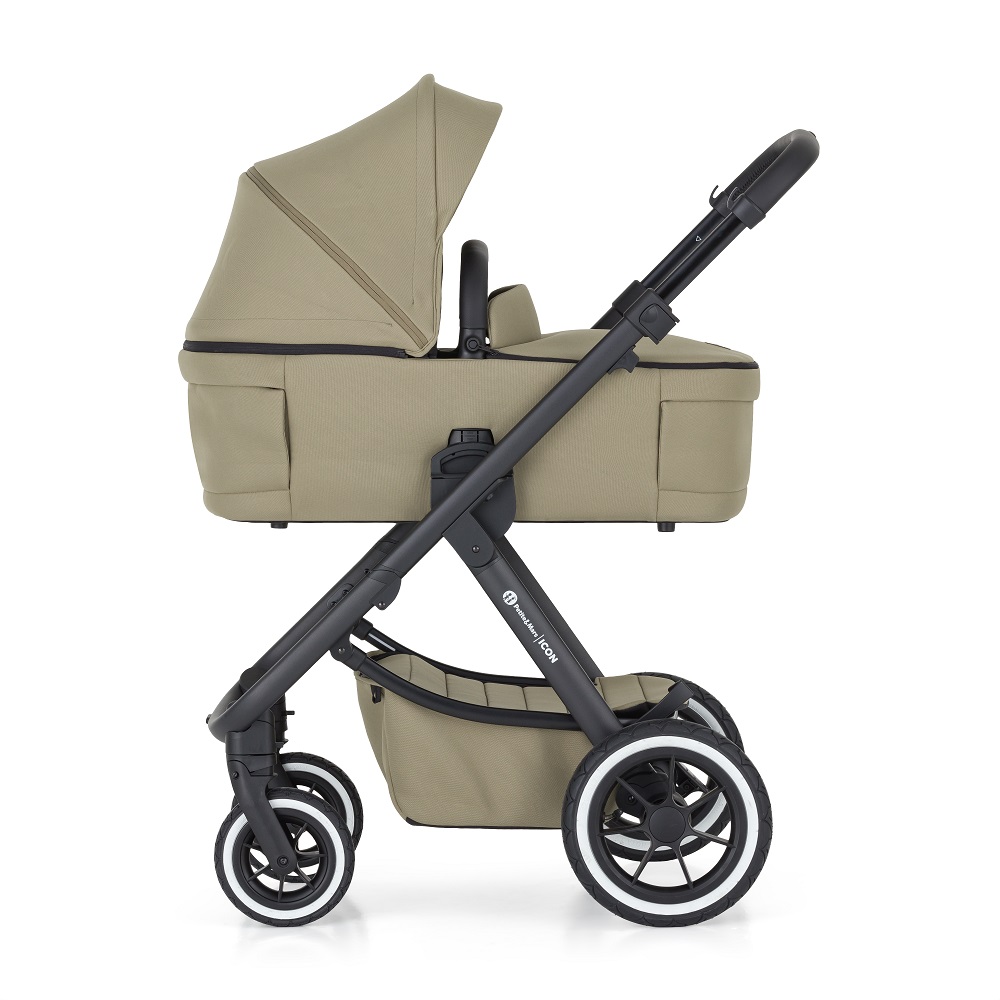 PETITE&amp;MARS SET Kočík 4v1 ICON Mossy Green XXL AIR + CBX By CYBEX Aton B2 i-Size