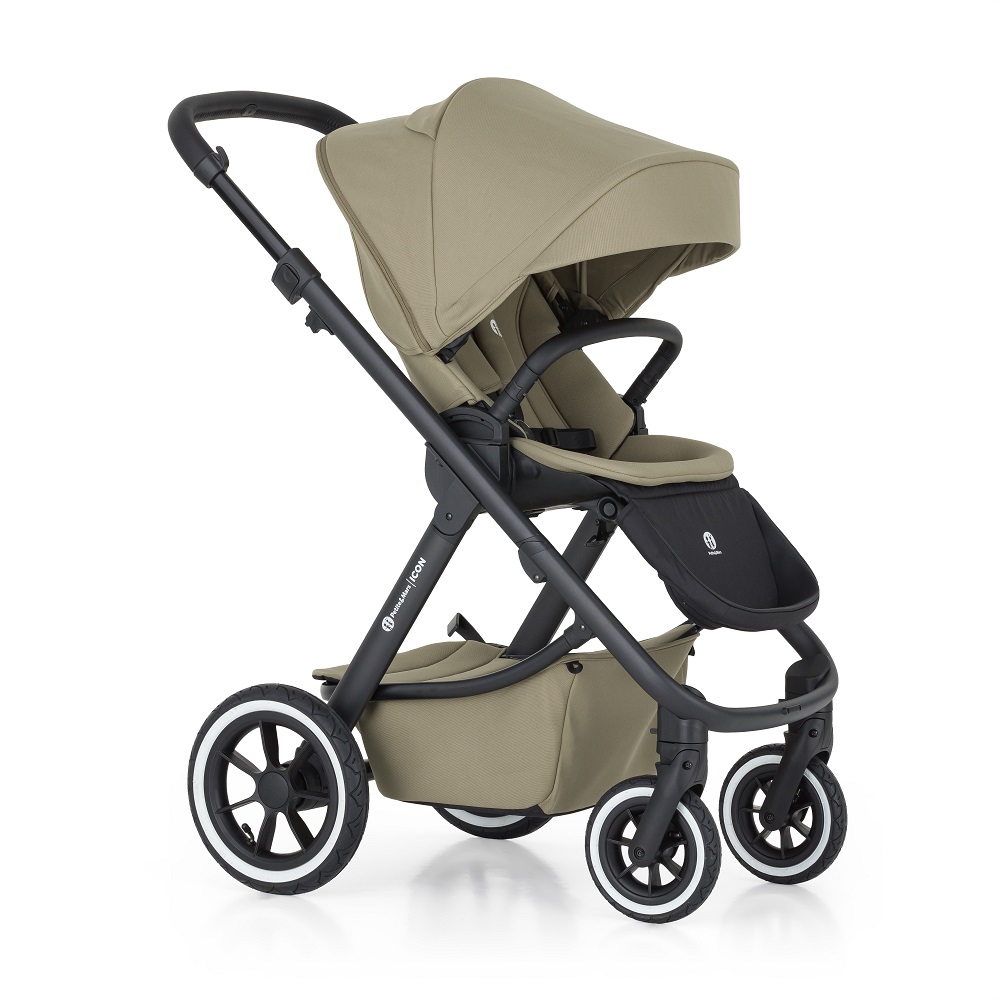 PETITE&amp;MARS SET Kočík 4v1 ICON Mossy Green XXL AIR + CBX By CYBEX Aton B2 i-Size