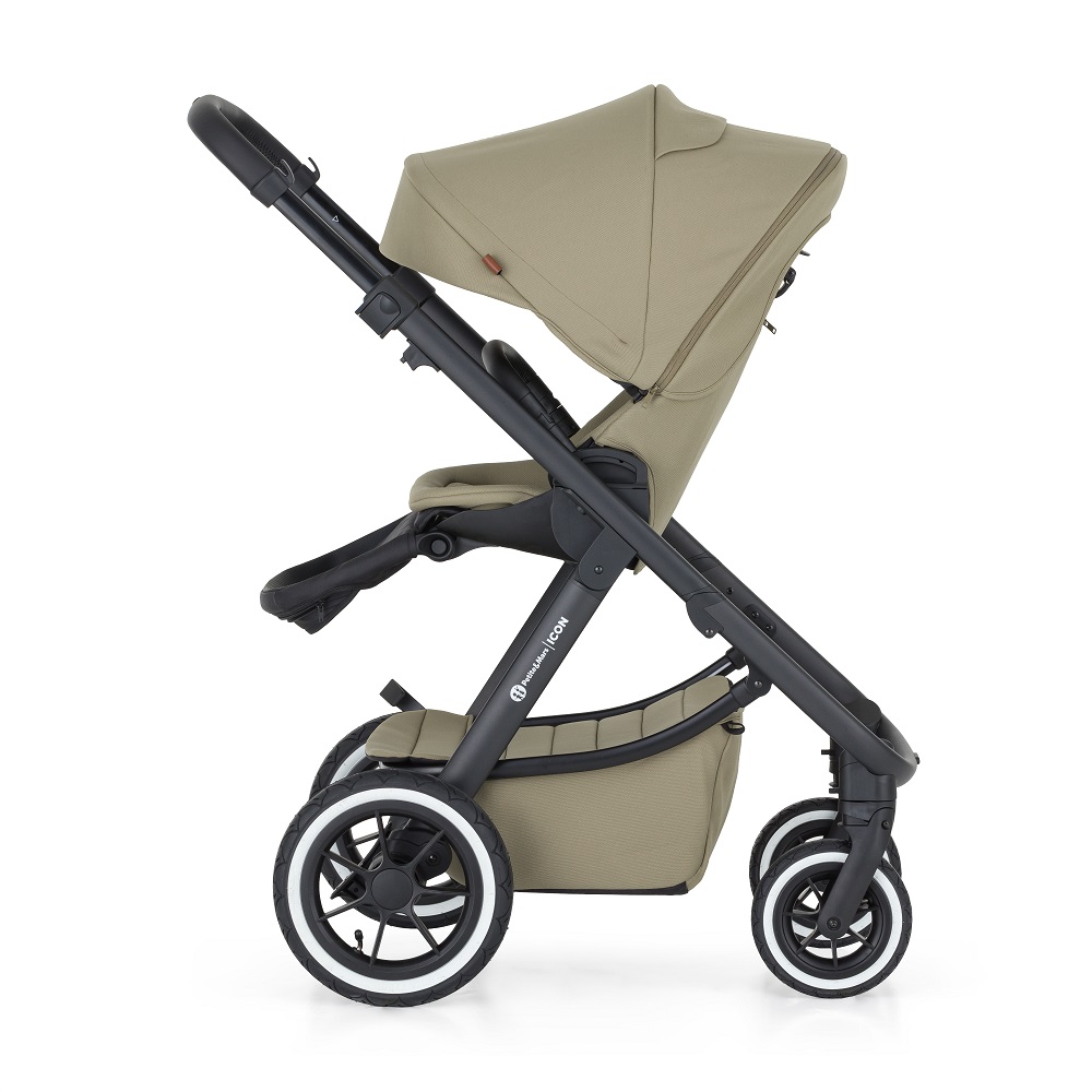PETITE&amp;MARS SET Kočík 4v1 ICON Mossy Green XXL AIR + CBX By CYBEX Aton B2 i-Size
