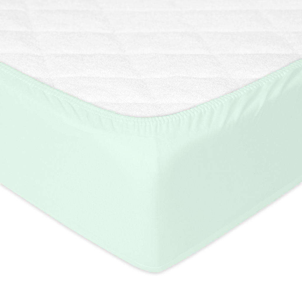 BABYMATEX Plachta nepromokavá napínacia Jersey 70x140cm mätová