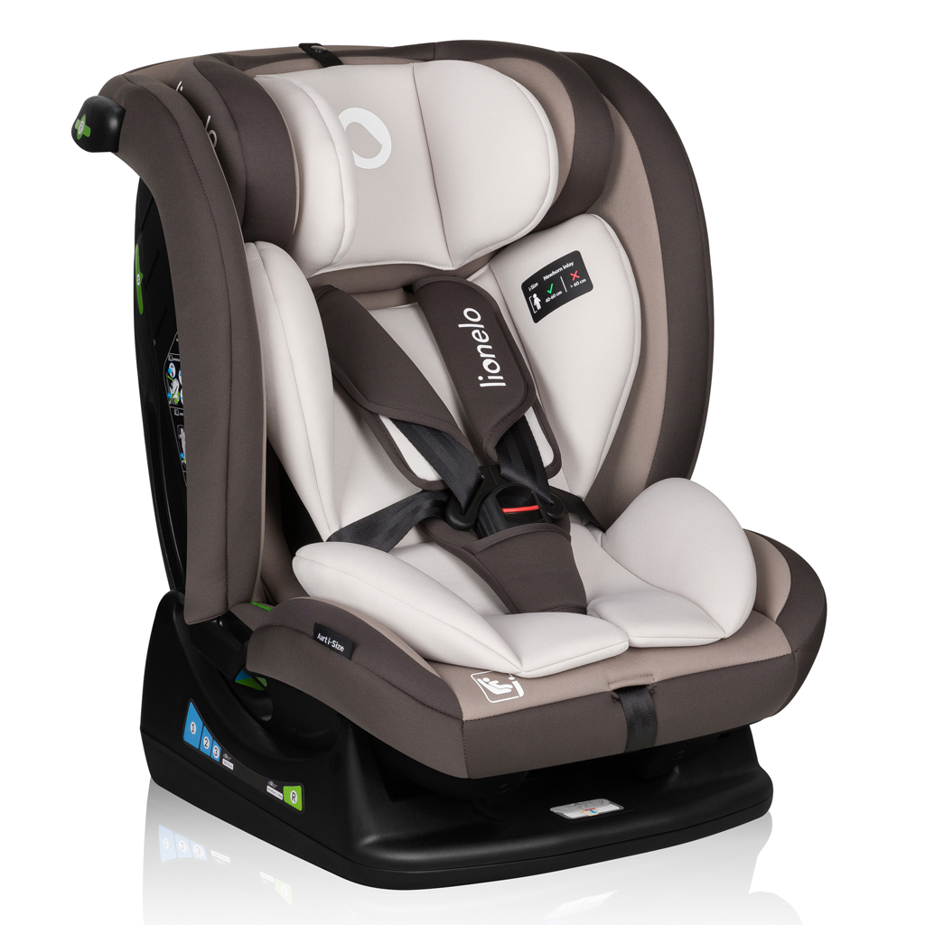 LIONELO Autosedačka Aart i-Size (40-150 cm) Beige Latte
