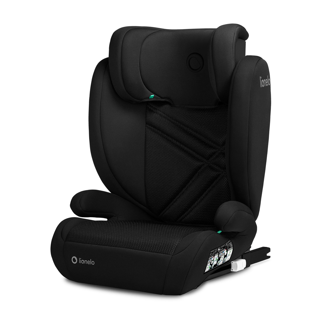 LIONELO Autosedačka Hugo i-Size (100-150 cm) Black Carbon