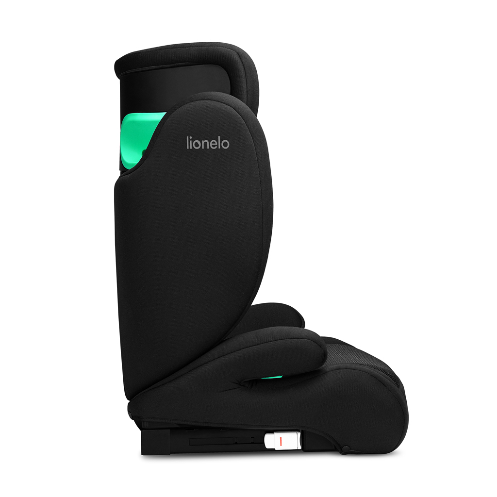 LIONELO Autosedačka Hugo i-Size (100-150 cm) Black Carbon