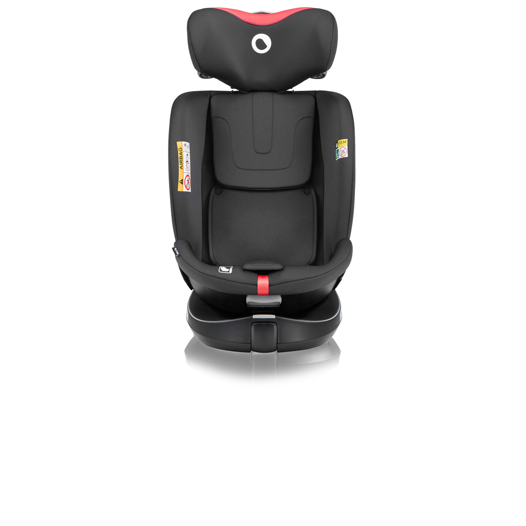 LIONELO Autosedačka Navy i-Size (40-150 cm) Black Red
