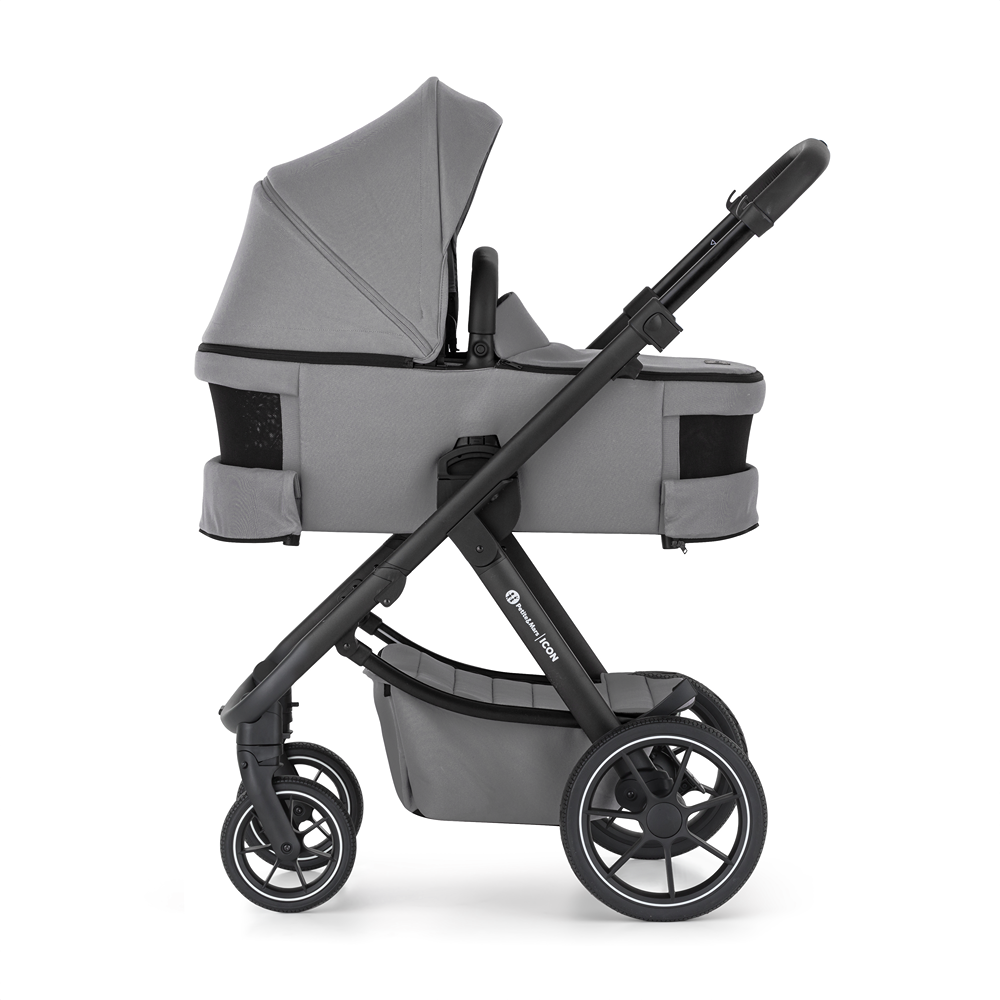 PETITE&amp;MARS Kočík kombinovaný ICON 2v1 Dove Grey XXL RWS