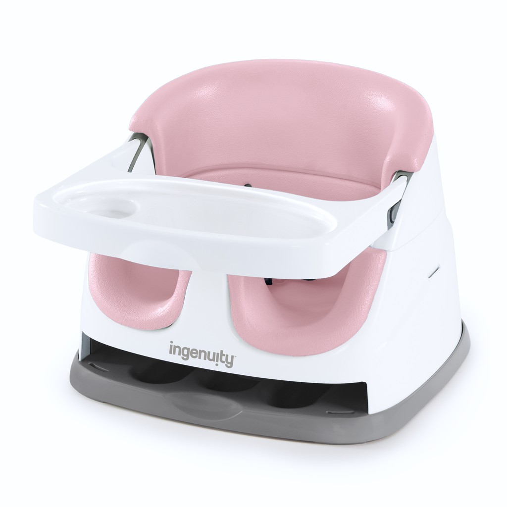 INGENUITY Jedálenská stolička na stoličku 2v1 Baby Base™ Peony 6m+ do 15 kg