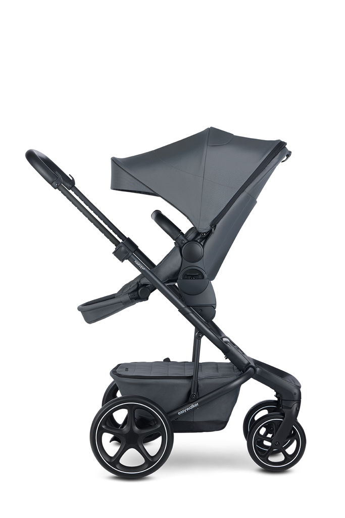 EASYWALKER SET Kočík 4v1 Harvey⁵ Premium Mineral Grey XXL RWS + CYBEX Aton B2 i-Size