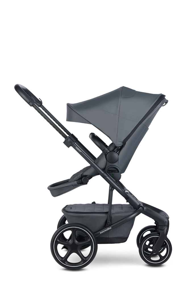 EASYWALKER SET Kočík 4v1 Harvey⁵ Premium Mineral Grey XXL RWS + CYBEX Aton B2 i-Size