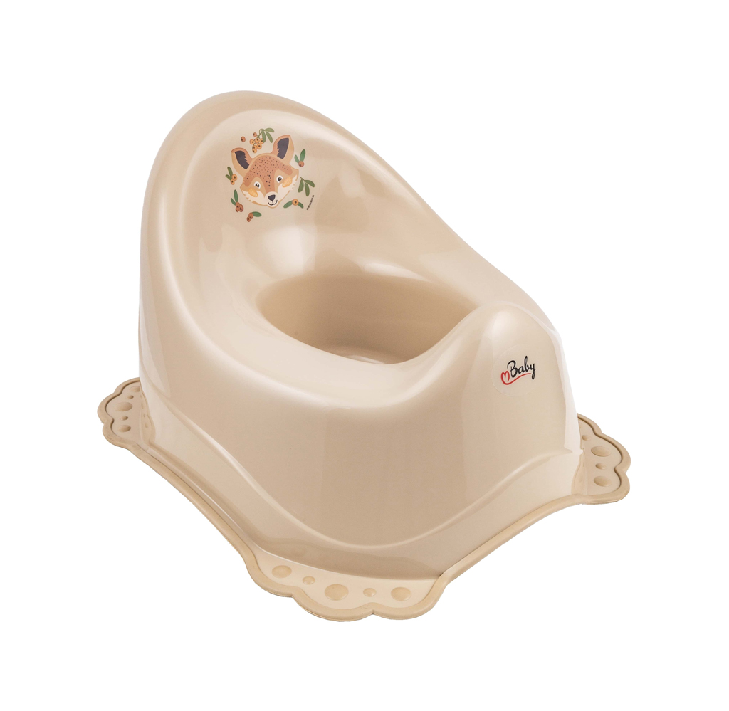 MALTEX Nočník protišmykový The Nature Buddies Líška Beige