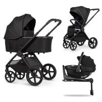 Venicci Upline 3 + Venicci Tiago 360 + Venicci Tiago Isofix Travel Set Onyx