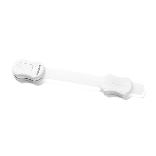 BABYONO Zámok univerzálny biely - 4 ks