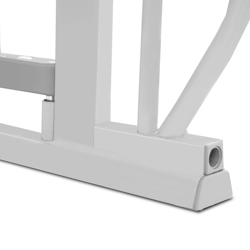 LIONELO Detská zábrana Truus Slim Grey 75-105 cm