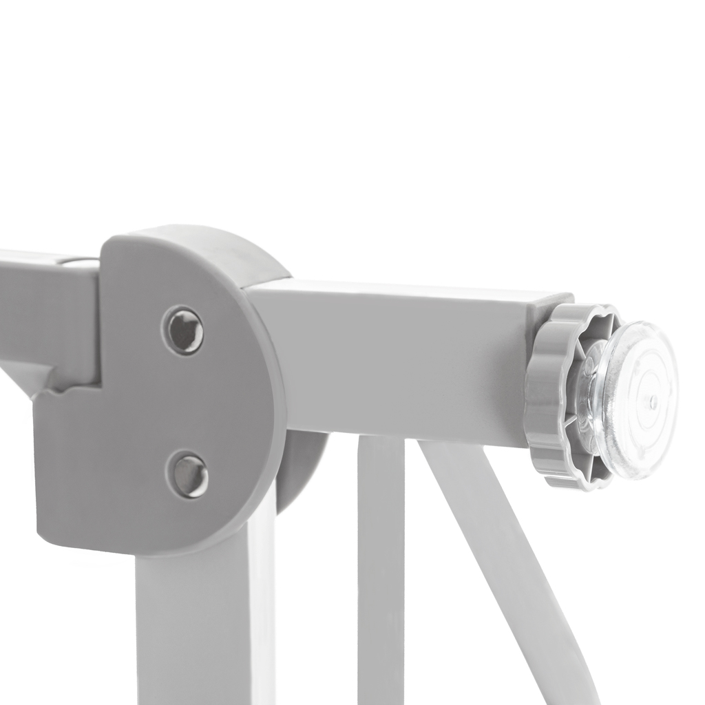 LIONELO Detská zábrana Truus Slim Grey 75-105 cm
