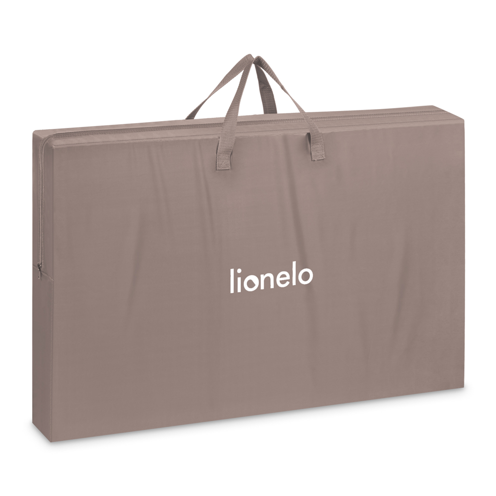 LIONELO Postieľka k rodičovskej posteli 3v1 Jodie Beige Taupe