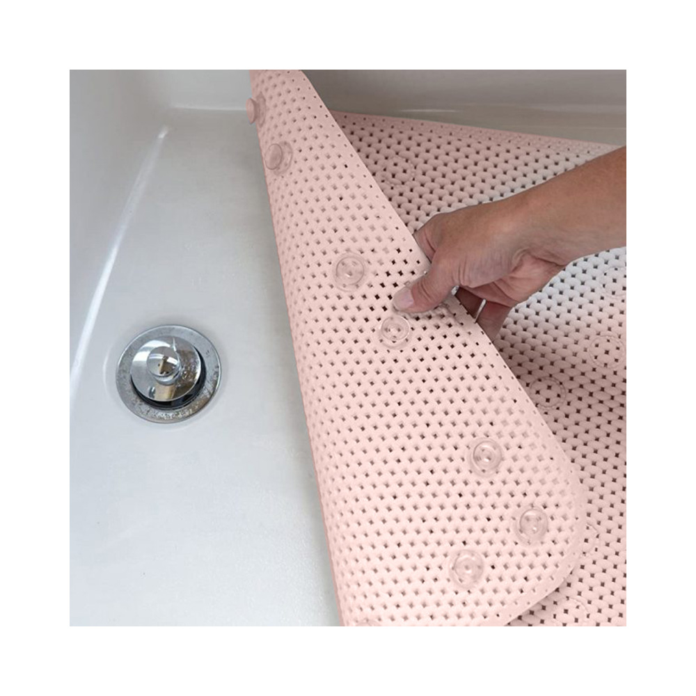 PETITE&amp;MARS Podložka do vane protišmyková - Harry extra dlhá Pink